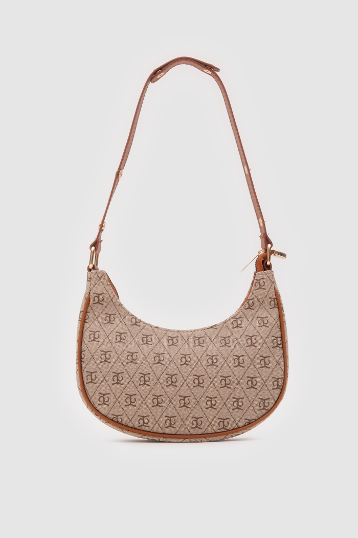 Chic Crescent Shoulder Bag - Image 1