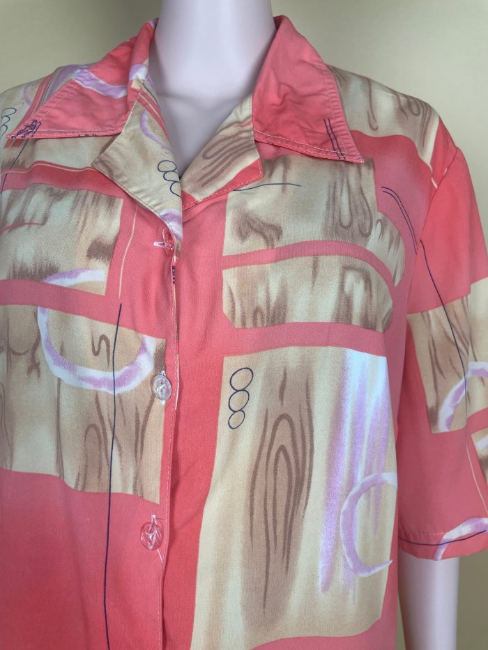 Stylish Abstract Printed Women'S Shirt - Image 3