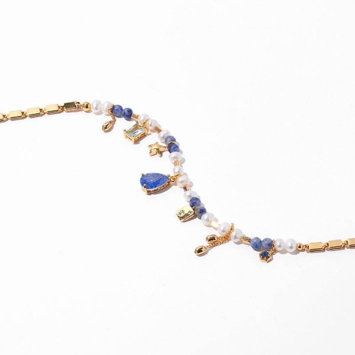 Charming Bead And Enamel Pendant Necklace - Image 9