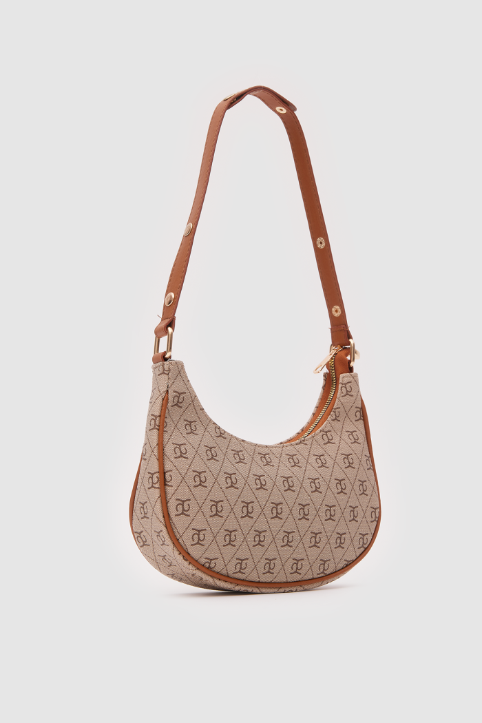 Chic Crescent Shoulder Bag - Image 3