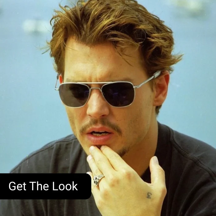 Classic Square Aviator Sunglasses - Image 3